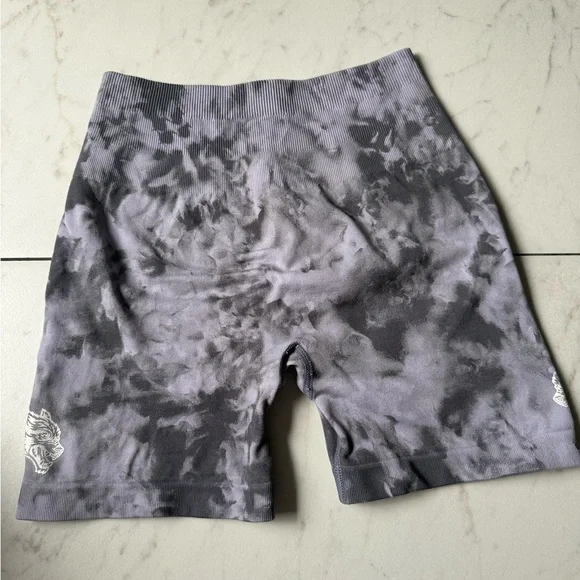 DARC SPORT IYKYK Everson Dual Wolf Purple Grey Marble shorts 162/500 size small - Picture 1 of 6